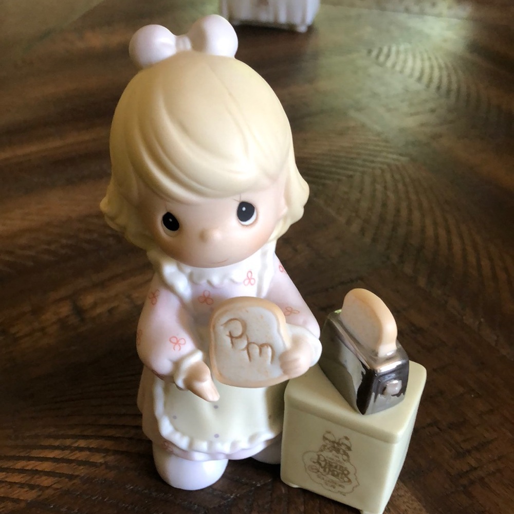 “Precious Moments. A special toast to precious moments